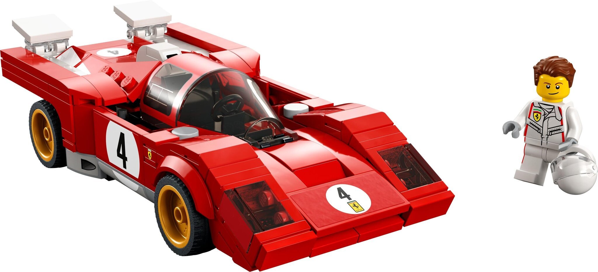 76906 LEGO® Speed Champions 1970 Ferrari 512 M kaina ir informacija | Konstruktoriai ir kaladėlės | pigu.lt