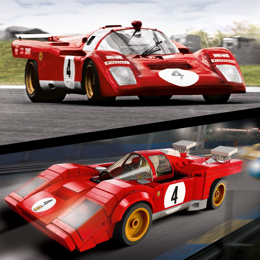 76906 LEGO® Speed Champions 1970 Ferrari 512 M kaina ir informacija | Konstruktoriai ir kaladėlės | pigu.lt