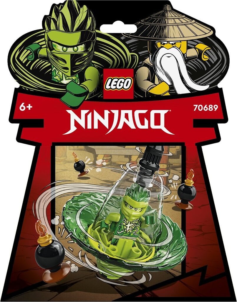 Обучение кружитцу ниндзя Ллойда 70689 LEGO® NINJAGO цена | pigu.lt