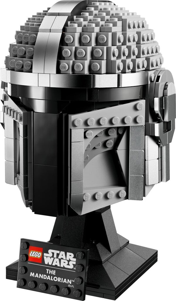 75328 LEGO® Star Wars The Mandalorian šalmas цена и информация | Konstruktoriai ir kaladėlės | pigu.lt