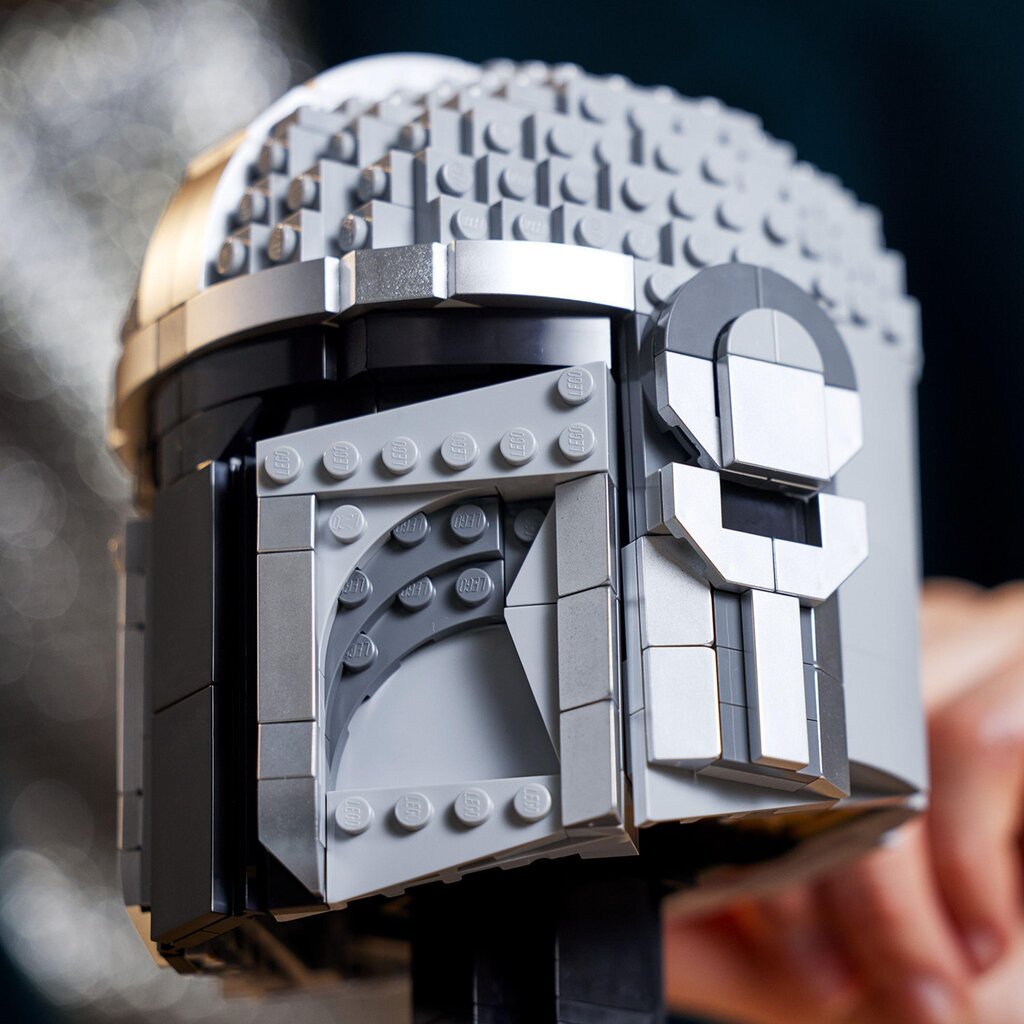 75328 LEGO® Star Wars The Mandalorian šalmas kaina ir informacija | Konstruktoriai ir kaladėlės | pigu.lt