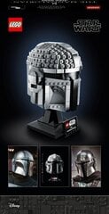 75328 LEGO® Star Wars The Mandalorian šalmas kaina ir informacija | Konstruktoriai ir kaladėlės | pigu.lt