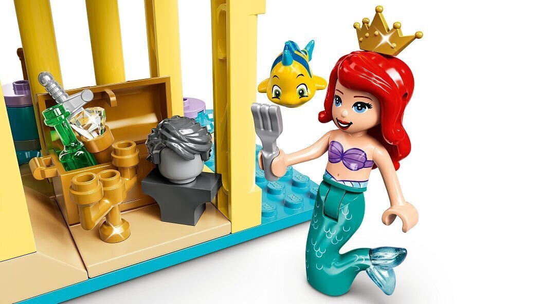 43207 LEGO® | Disney Princess Arielės povandeniniai rūmai kaina ir informacija | Konstruktoriai ir kaladėlės | pigu.lt