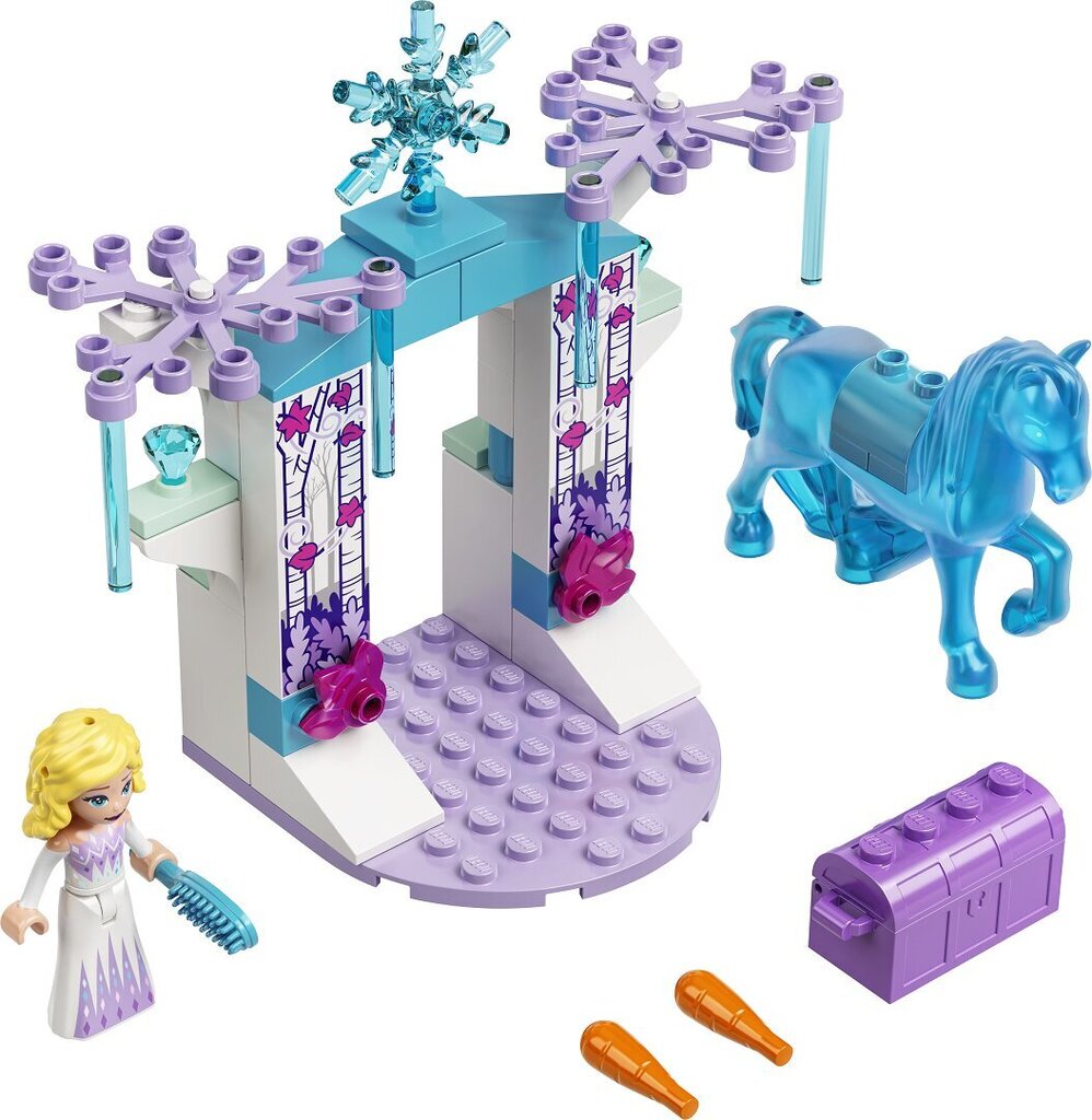 43209 LEGO® | Disney Princess Elzos ir Noko ledinės arklidės цена и информация | Konstruktoriai ir kaladėlės | pigu.lt