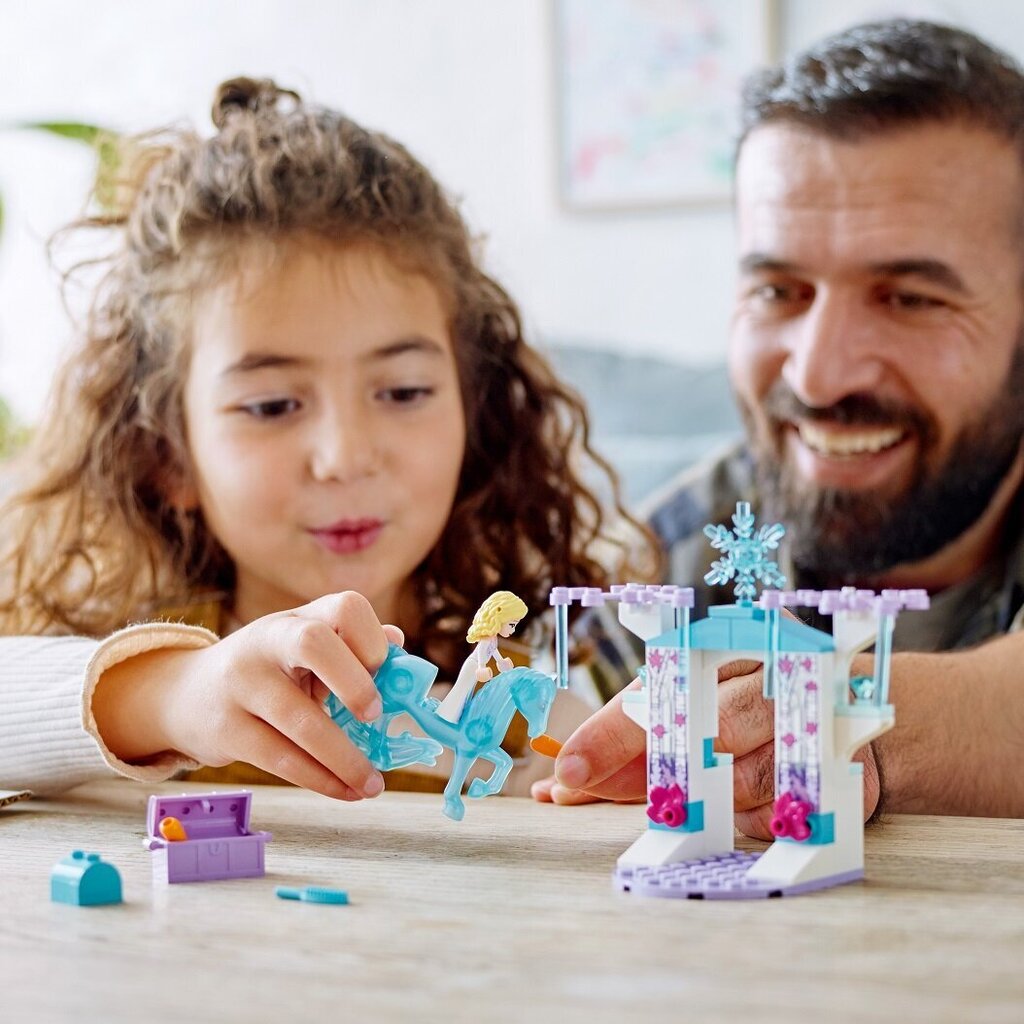 43209 LEGO® | Disney Princess Elzos ir Noko ledinės arklidės kaina ir informacija | Konstruktoriai ir kaladėlės | pigu.lt