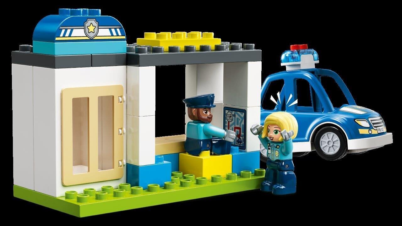 10959 LEGO® DUPLO Policijos nuovada ir sraigtasparnis kaina ir informacija | Konstruktoriai ir kaladėlės | pigu.lt