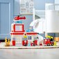 10970 LEGO® DUPLO Gaisrinė ir sraigtasparnis kaina ir informacija | Konstruktoriai ir kaladėlės | pigu.lt