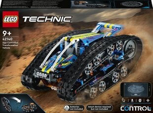 Машина-трансформер на дистанционном управлении 42140 LEGO® Technic цена и информация | Конструкторы и кубики | pigu.lt