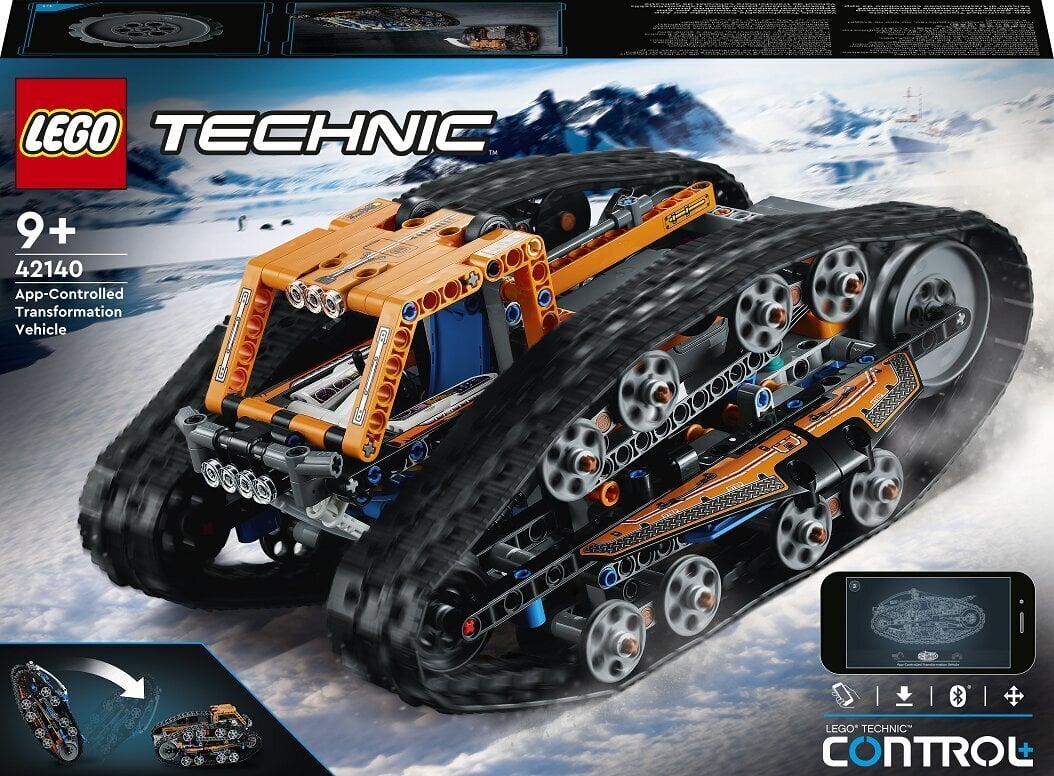 Машина-трансформер на дистанционном управлении 42140 LEGO® Technic цена |  pigu.lt