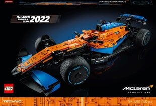 42141 LEGO® Technic Гоночный автомобиль McLaren Formula 1™ цена и информация | Конструкторы и кубики | pigu.lt
