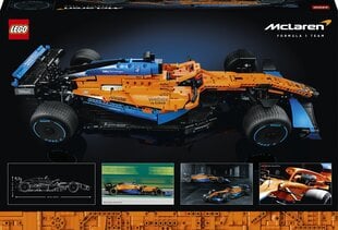 42141 LEGO® Technic Гоночный автомобиль McLaren Formula 1™ цена и информация | Конструкторы и кубики | pigu.lt