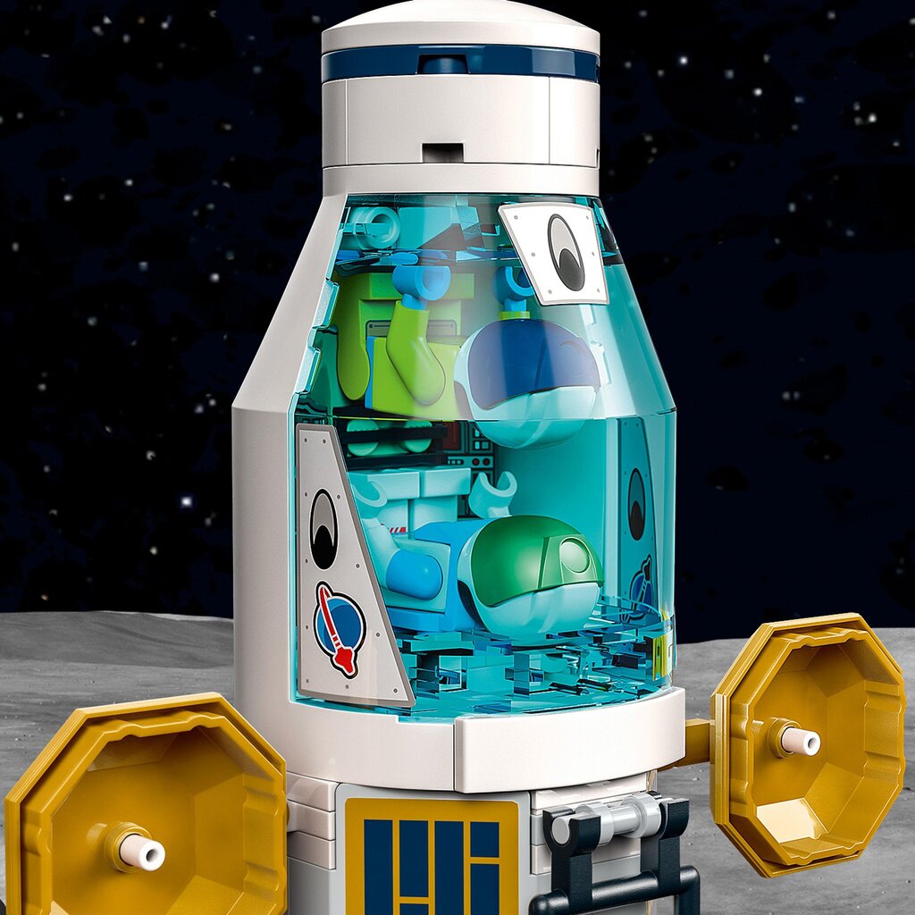 60350 LEGO® City Mėnulio tyrimų stotis kaina ir informacija | Konstruktoriai ir kaladėlės | pigu.lt