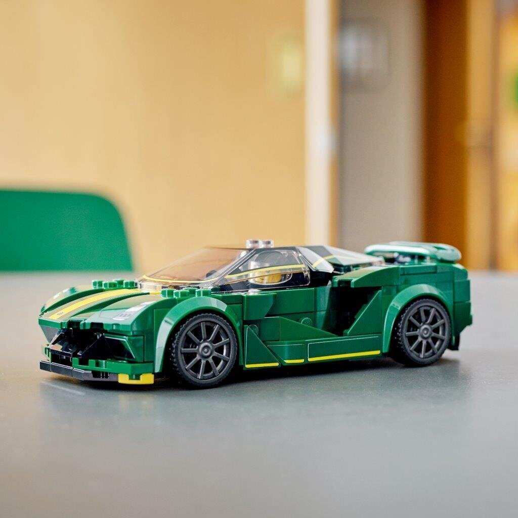 76907 LEGO® Speed Champions Lotus Evija kaina ir informacija | Konstruktoriai ir kaladėlės | pigu.lt