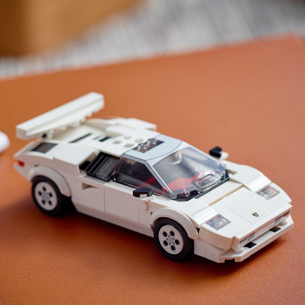 76908 LEGO® Speed Champions Lamborghini Countach цена и информация | Konstruktoriai ir kaladėlės | pigu.lt