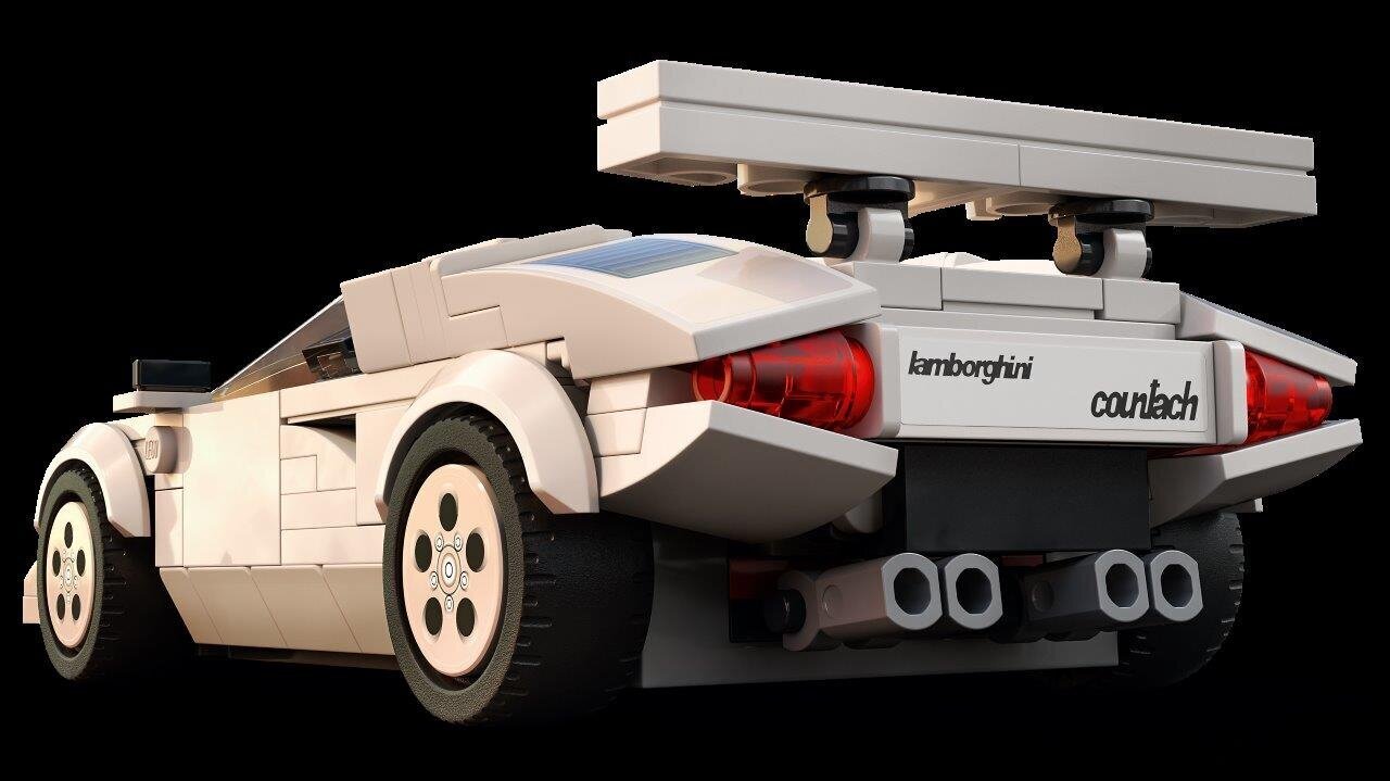 76908 LEGO® Speed Champions Lamborghini Countach цена и информация | Konstruktoriai ir kaladėlės | pigu.lt