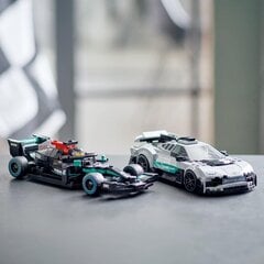 76909 LEGO® Speed Champions. Mercedes-AMG F1 W12 E Performance и Mercedes-AMG Project One цена и информация | Конструкторы и кубики | pigu.lt