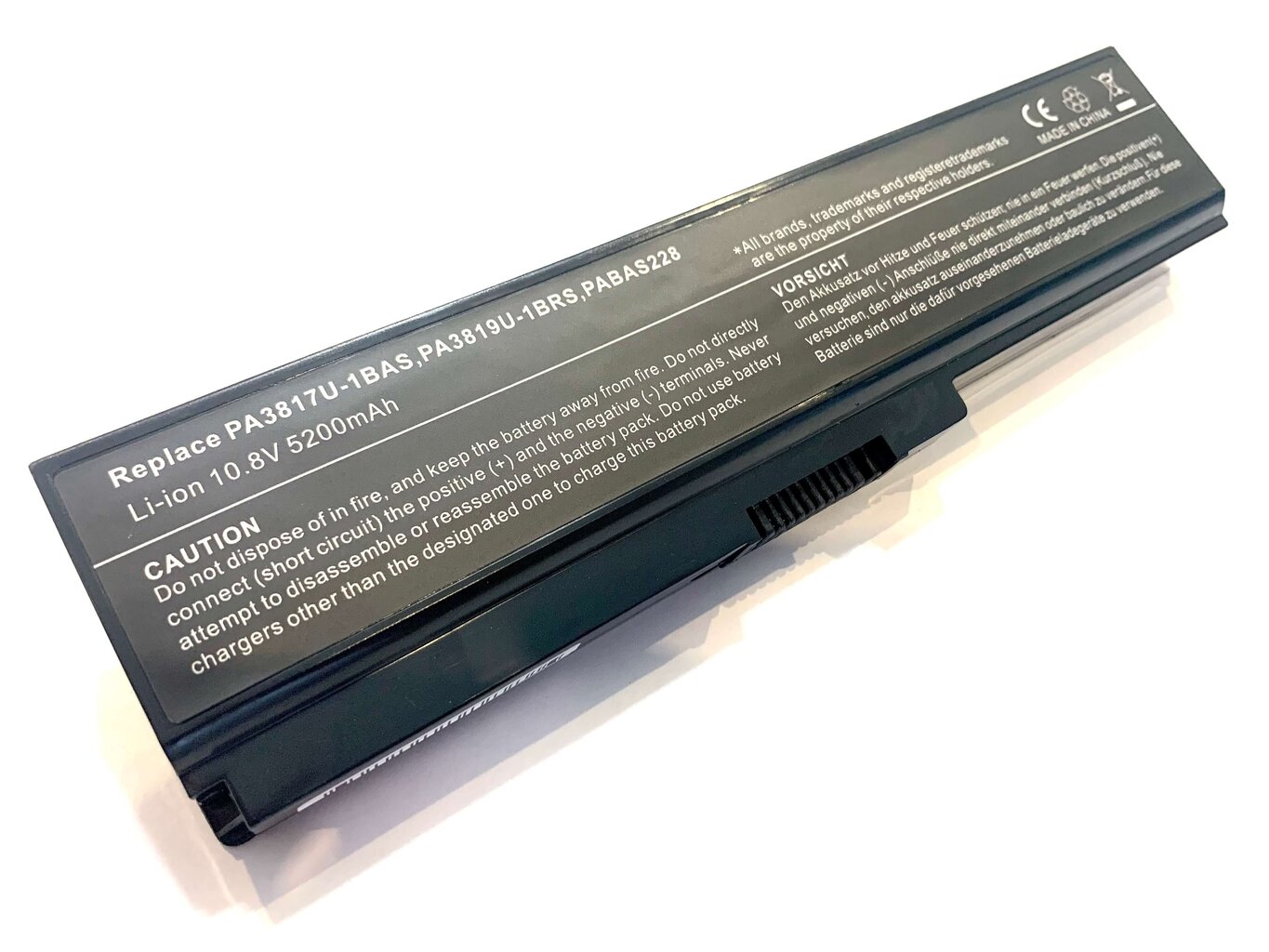 Toshiba akumuliatorius PA3817U 5200 mAh kaina ir informacija | Akumuliatoriai nešiojamiems kompiuteriams | pigu.lt