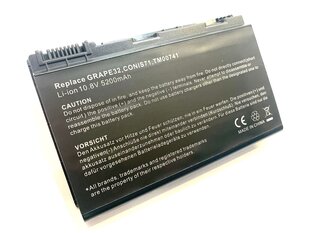 Acer TM00741 GRAPE34 5200 mAh kaina ir informacija | Akumuliatoriai nešiojamiems kompiuteriams | pigu.lt