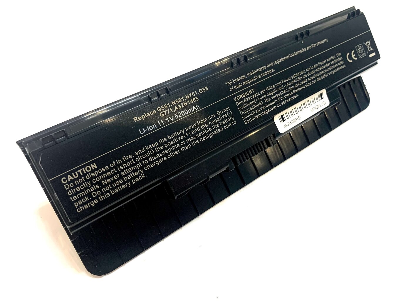 Asus A32N1405 5200 mAh kaina ir informacija | Akumuliatoriai nešiojamiems kompiuteriams | pigu.lt