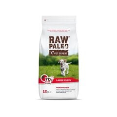 Сухой беззерновой корм Raw Paleo для щенков крупных пород Щенок крупной породы с говядиной, 12 кг цена и информация |  Сухой корм для собак | pigu.lt