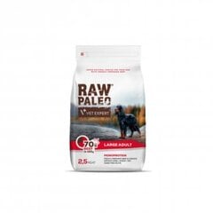 Сухой беззерновой корм Raw Paleo для собак крупных пород для взрослых крупных пород с говядиной, 2,5 кг цена и информация |  Сухой корм для собак | pigu.lt