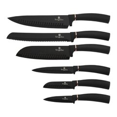 6 Набор кухонных ножей BERLINGER HAUS BH-2414 цена и информация | Ножи и аксессуары для них | pigu.lt