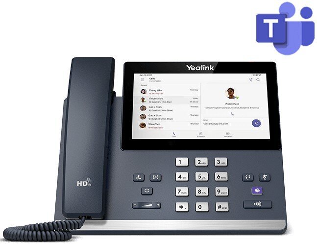 Yealink MP56, juodas kaina ir informacija | Stacionarūs telefonai | pigu.lt