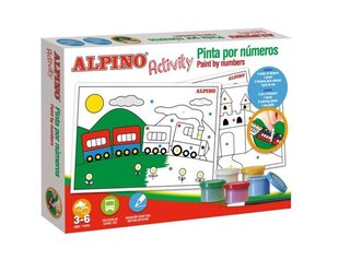 Набор для раскрашивания/краски Alpino Activity, 5 цветов цена и информация | Принадлежности для рисования, лепки | pigu.lt