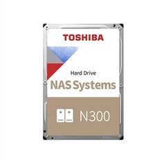 Toshiba N300 NAS HDWG31GUZSVA цена и информация | Внутренние жёсткие диски (HDD, SSD, Hybrid) | pigu.lt