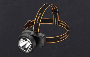 Superfire HL55 headlight, 150lm, USB-C цена и информация | Фонари и прожекторы | pigu.lt