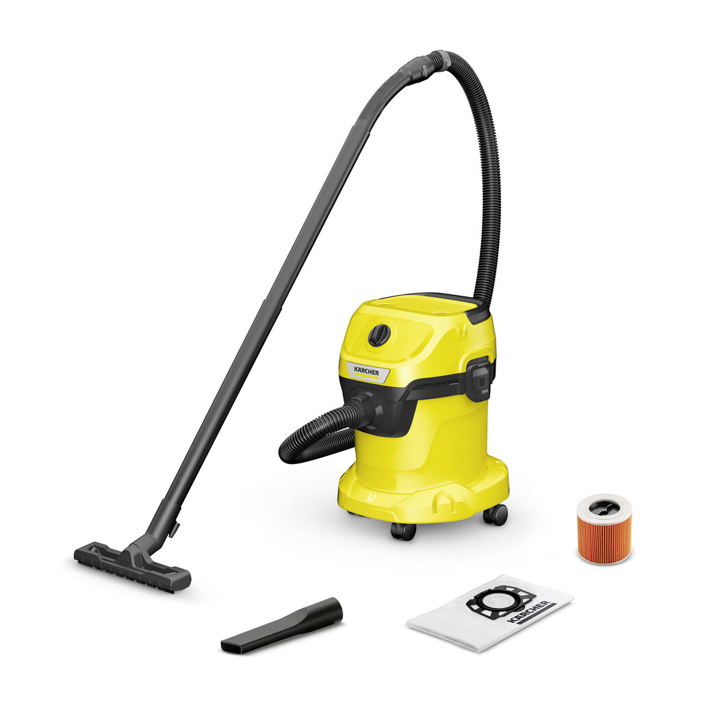 Karcher WD3 V1542 C/B цена и информация | Dulkių siurbliai | pigu.lt