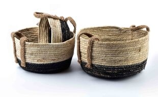 Плетеная корзина из водорослей Samba L 30 см цена и информация | Тумба с ящиками Versa | pigu.lt
