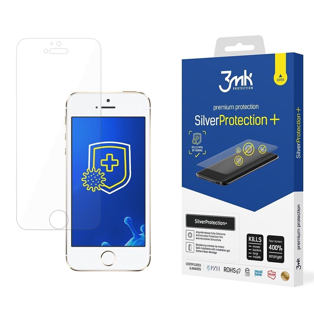 Apsauginis stiklas 3MK, skirtas Apple iPhone 5 / 5S / SE kaina ir informacija | Apsauginės plėvelės telefonams | pigu.lt