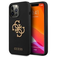 Guess GUHCP13LLS4GGBK skirtas Apple iPhone 13 Pro / 13 6.1", juodas kaina ir informacija | Telefono dėklai | pigu.lt