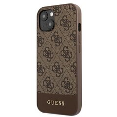 Guess GUHCP13MG4GLBR для Apple iPhone 13 6.1", коричневый цена и информация | Чехлы для телефонов | pigu.lt