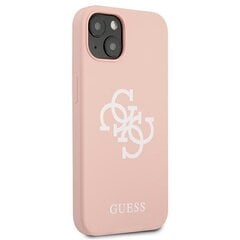 Guess GUHCP13MLS4GWPI, skirtas iPhone 13, rožinis kaina ir informacija | Telefono dėklai | pigu.lt
