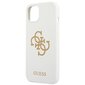 Guess GUHCP13SLS4GGWH, skirtas iPhone 13 mini, baltas цена и информация | Telefono dėklai | pigu.lt