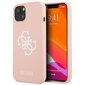 Guess GUHCP13SLS4GWPI, skirtas iPhone 13 mini, rožinis kaina ir informacija | Telefono dėklai | pigu.lt