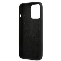 Guess GUHCP13XLS4GGBK iPhone 13 Pro Max 6,7 " черный /черный жесткий силикон 4G Logo цена и информация | Чехлы для телефонов | pigu.lt