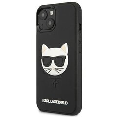 Telefono dėklas Karl Lagerfeld KLHCP13MCH3DBK 13 6.1'' kaina ir informacija | Telefono dėklai | pigu.lt