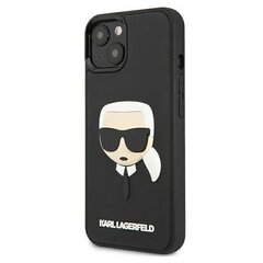 Telefono dėklas Karl Lagerfeld KLHCP13MKH3DBK iPhone 13 6.1'' kaina ir informacija | Telefono dėklai | pigu.lt