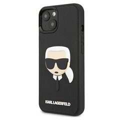 Telefono dėklas Karl Lagerfeld KLHCP13SKH3DBK iPhone 13 mini 5,4'' kaina ir informacija | Telefono dėklai | pigu.lt