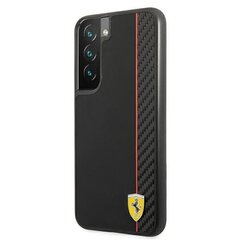 Telefono dėklas Ferrari FESAXHCS22SBK S22 S901 kaina ir informacija | Telefono dėklai | pigu.lt