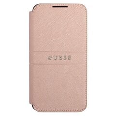 Guess Saffiano GUBKS22MPSASBPI kaina ir informacija | Telefono dėklai | pigu.lt