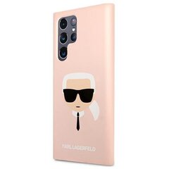 Telefono dėklas Karl Lagerfeld KLHCS22LSLKHPI S22 Ultra S908 kaina ir informacija | Telefono dėklai | pigu.lt