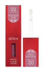 Lūpų dažai Gabriella Salvete Winter Time Matte Lips 02 Frozen Berry, 4.5 ml   kaina ir informacija | Lūpų dažai, blizgiai, balzamai, vazelinai | pigu.lt