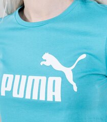 Женская футболка Puma 586775*61, синяя 4064535712452 цена и информация | Женские футболки | pigu.lt