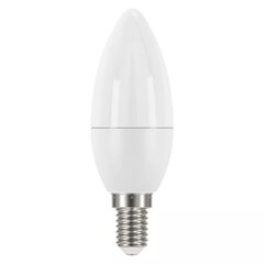 лампа светодиодная emos lighting e14, 220-240v, 5w, 470lm, 2700k, теплый белый, 30000h, классическая свеча 102x35x35mm цена и информация | Электрические лампы | pigu.lt