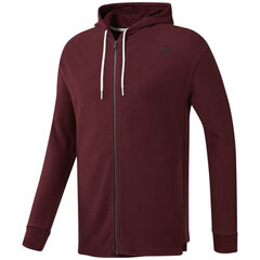 Толстовка с капюшоном мужская Reebok TE TWILL FZ HOODIE EC079, тёмно-бордовая S2019361 цена и информация | Мужские толстовки | pigu.lt