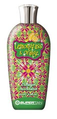 Įdegio priemonė su kalogenu Supertan Lemongrass & Orange, 200 ml kaina ir informacija | Soliariumo kremai | pigu.lt